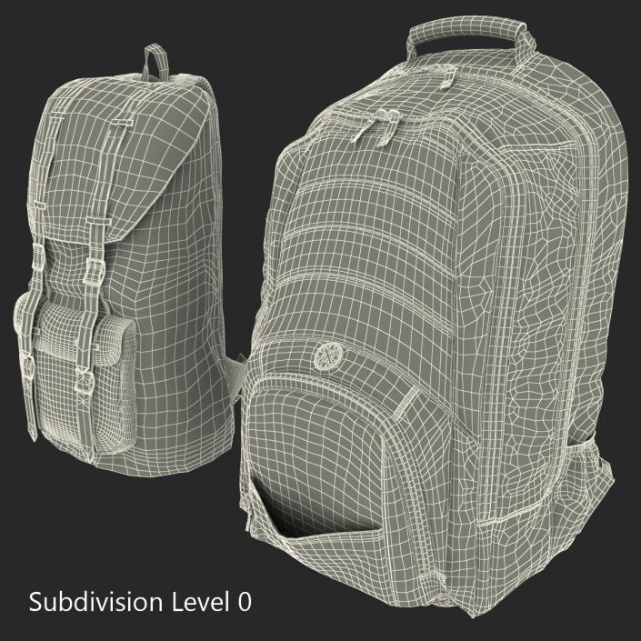 3D model Backpacks Collection