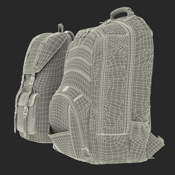 3D model Backpacks Collection