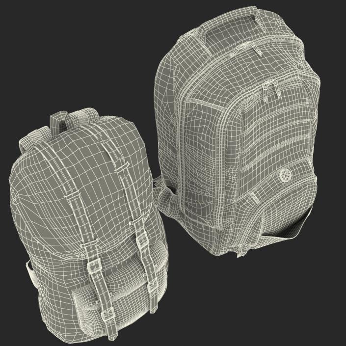 3D model Backpacks Collection