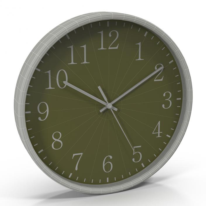 3D model Office Clock 2 Green