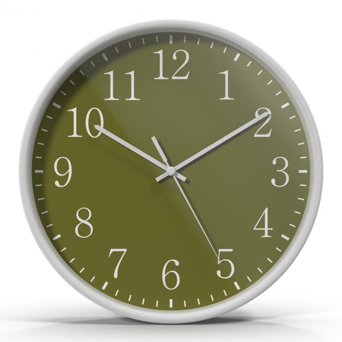 3D model Office Clock 2 Green