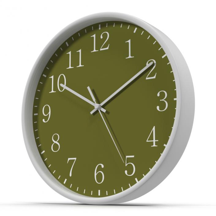 3D model Office Clock 2 Green