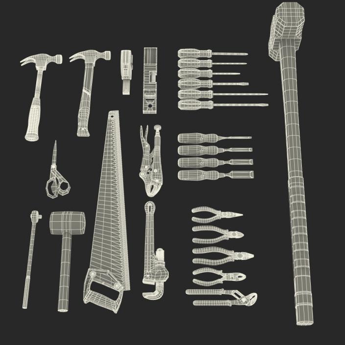 3D Tools Collection 3 model