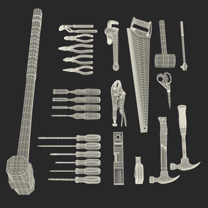 3D Tools Collection 3 model