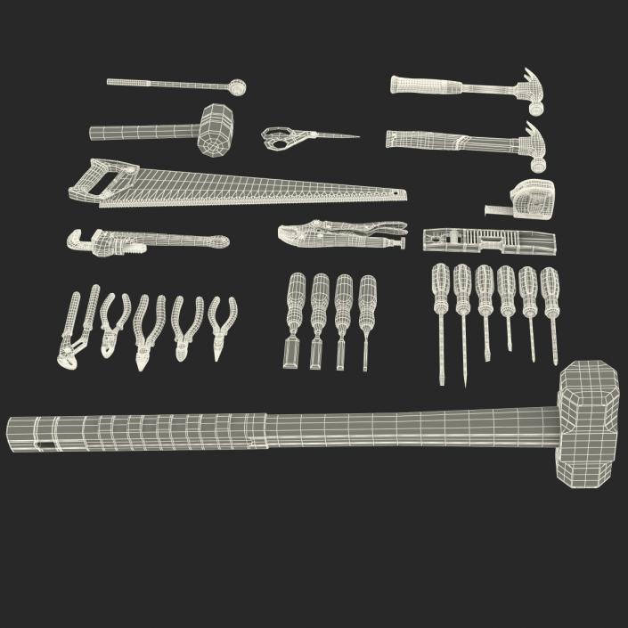 3D Tools Collection 3 model