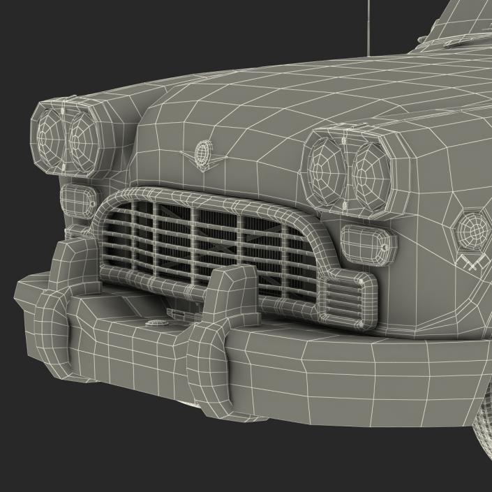 Checker Taxicab 1982 Rigged 3D