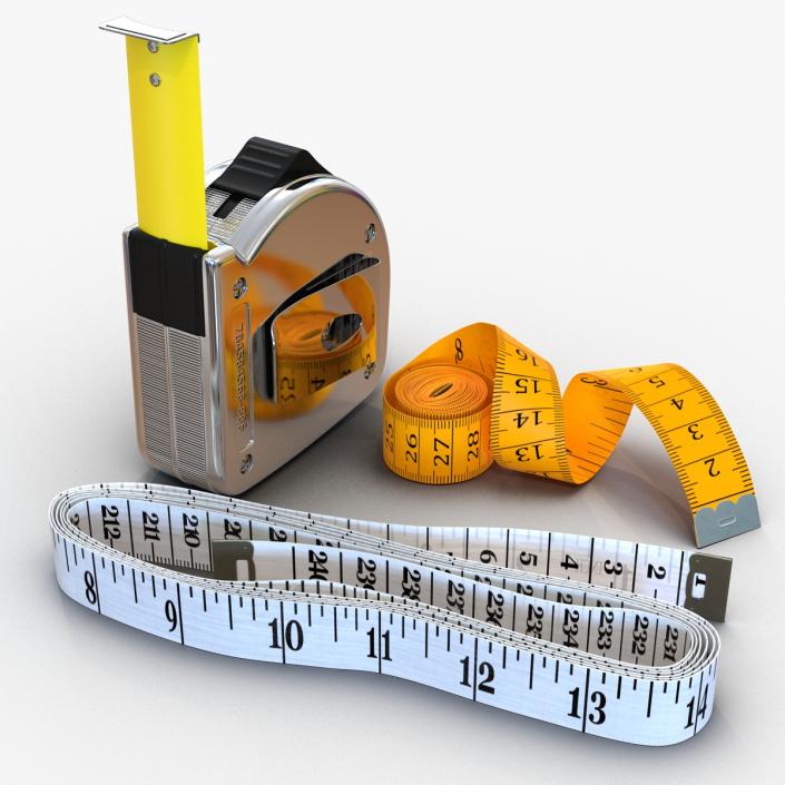 Measure Tools Collection 3D model