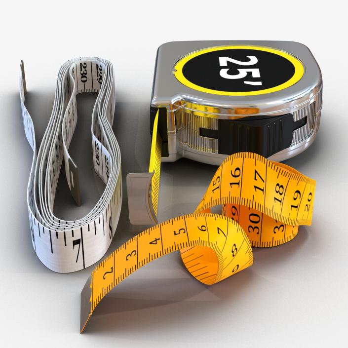 Measure Tools Collection 3D model