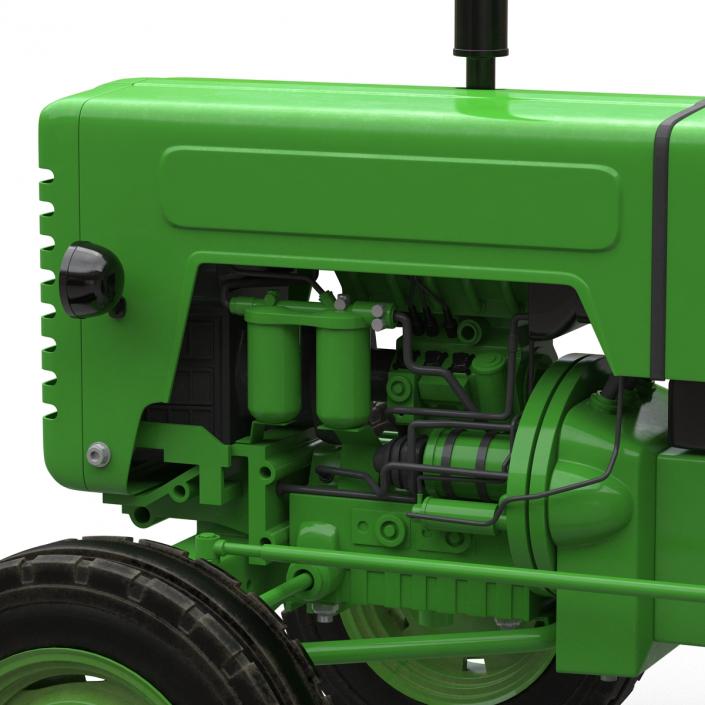 3D model Generic Tractor