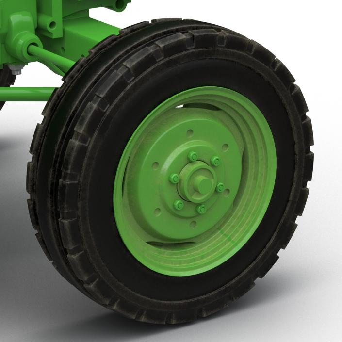 3D model Generic Tractor