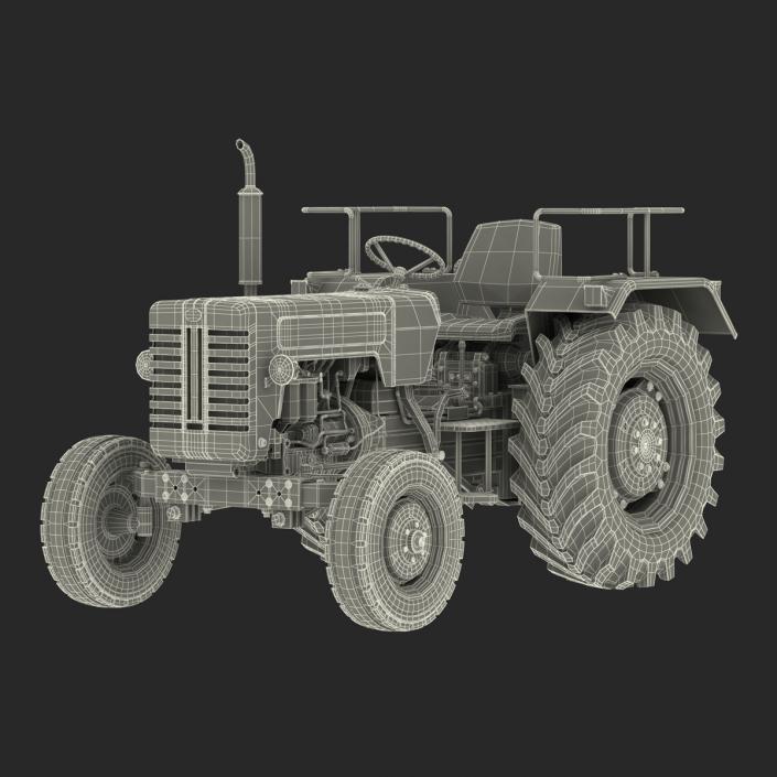 3D model Generic Tractor