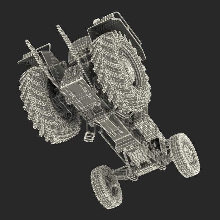 3D model Generic Tractor