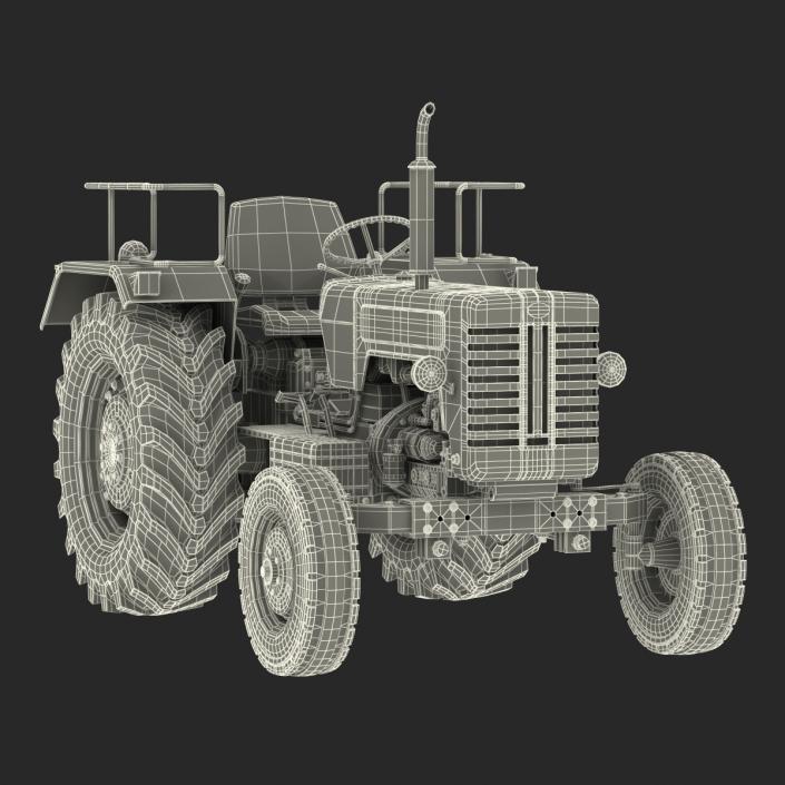 3D model Generic Tractor