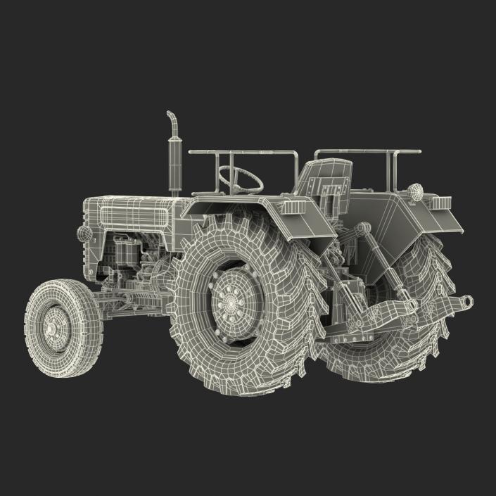 3D model Generic Tractor