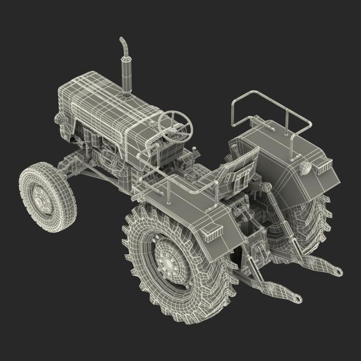 3D model Generic Tractor