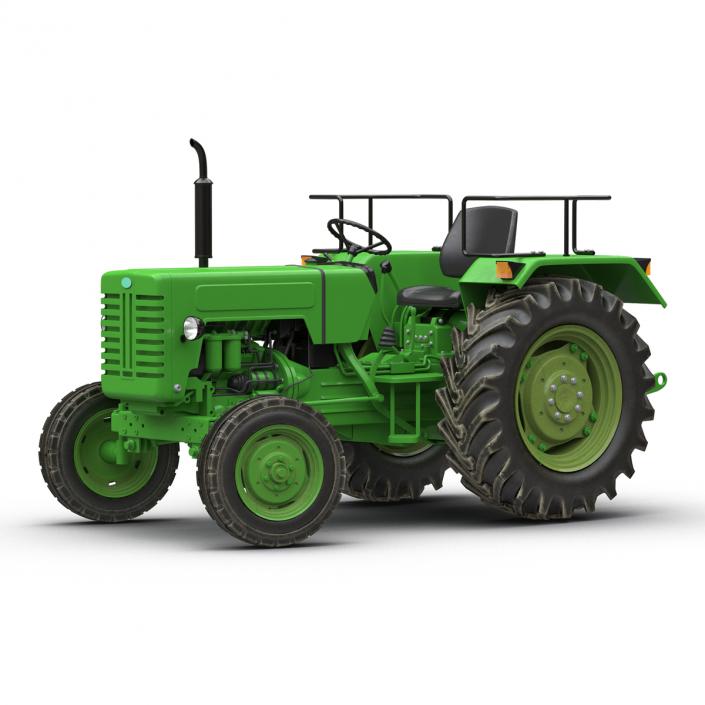 Generic Tractor Rigged 3D