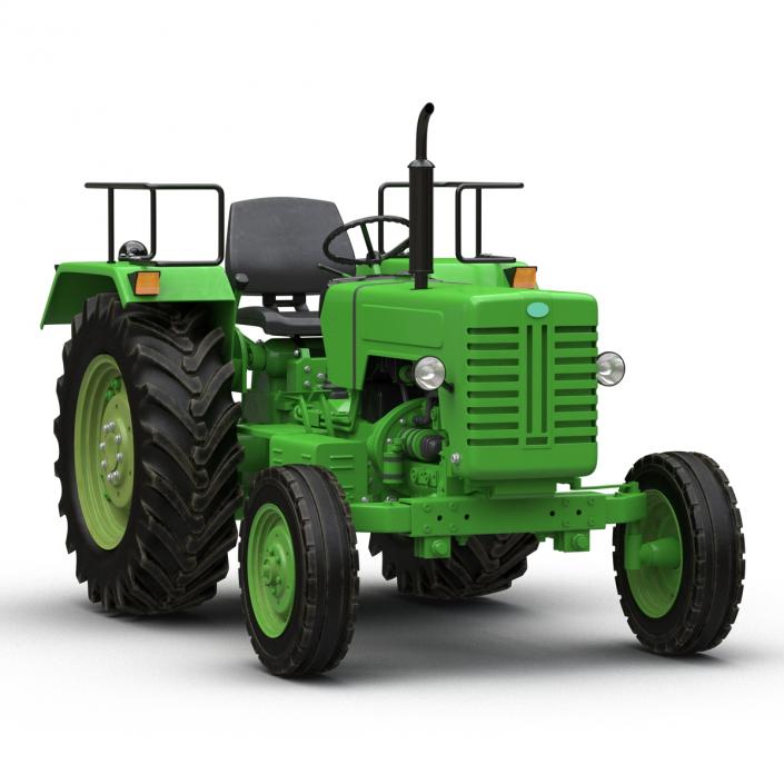 Generic Tractor Rigged 3D