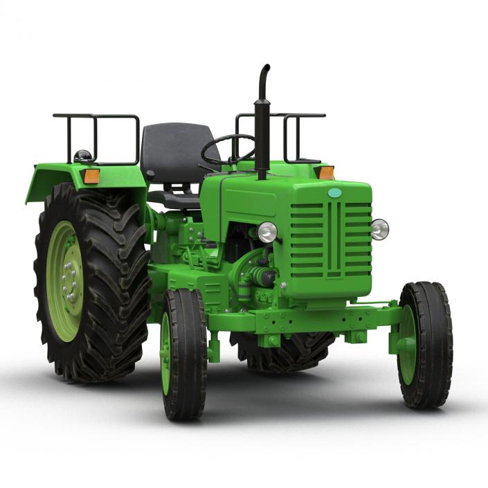 Generic Tractor Rigged 3D