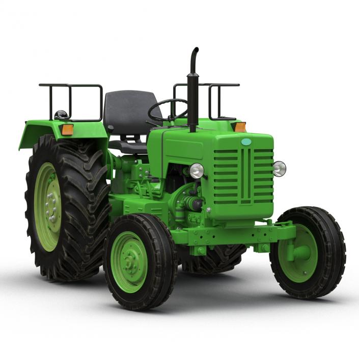 Generic Tractor Rigged 3D