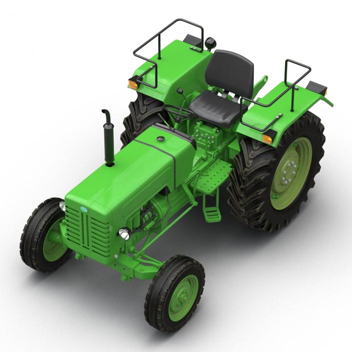 Generic Tractor Rigged 3D