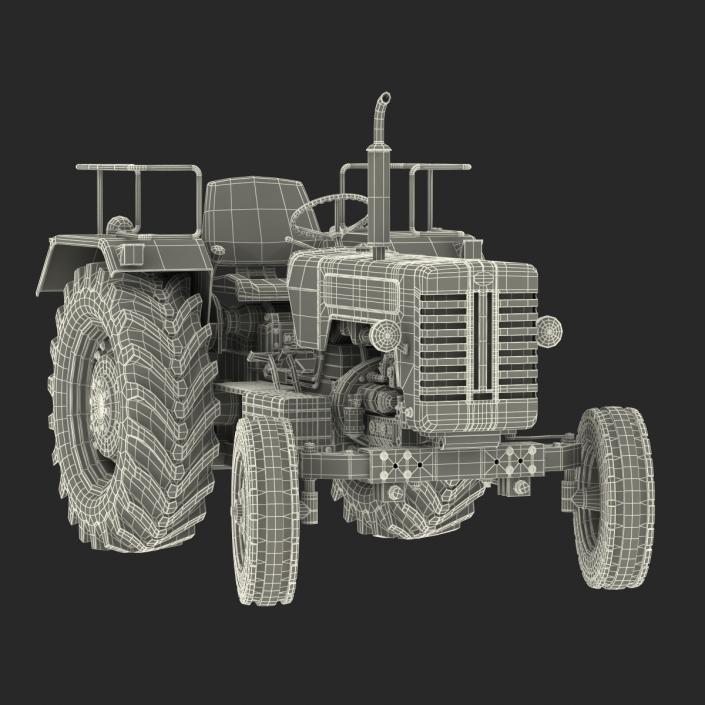 Generic Tractor Rigged 3D