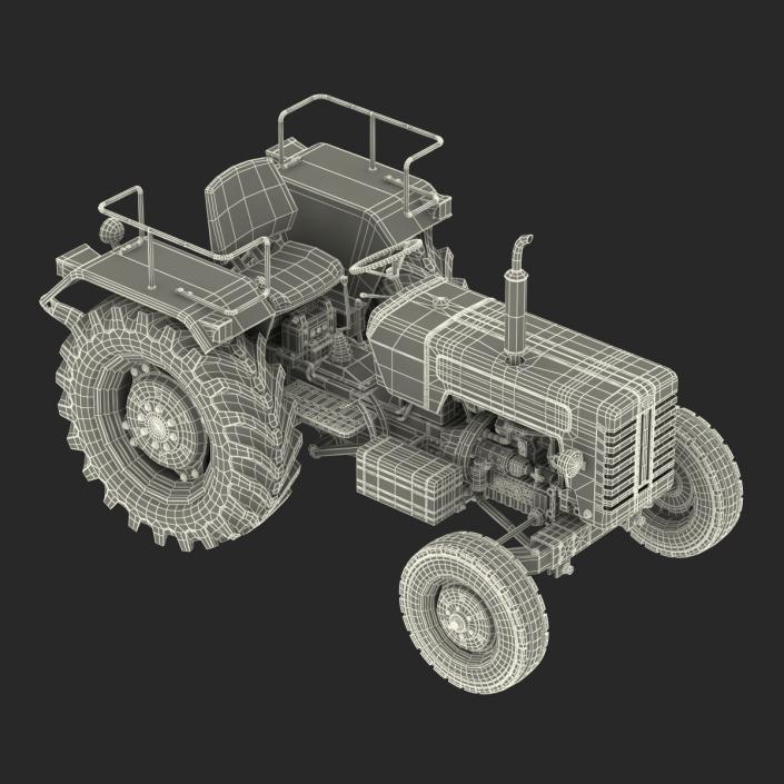 Generic Tractor Rigged 3D