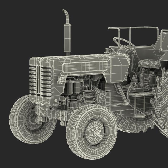 Generic Tractor Rigged 3D