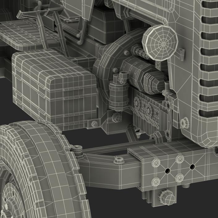 Generic Tractor Rigged 3D