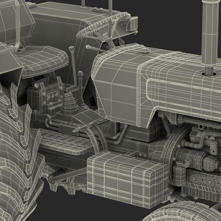 Generic Tractor Rigged 3D