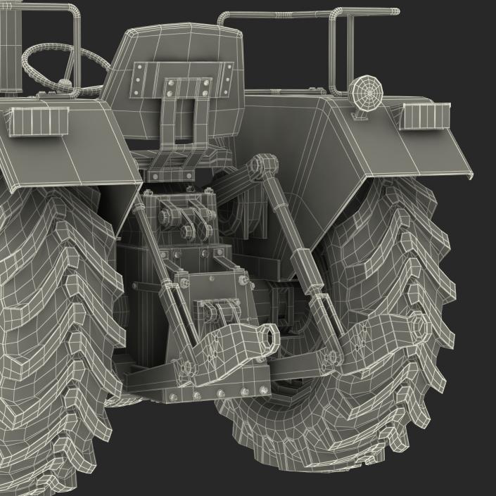 Generic Tractor Rigged 3D