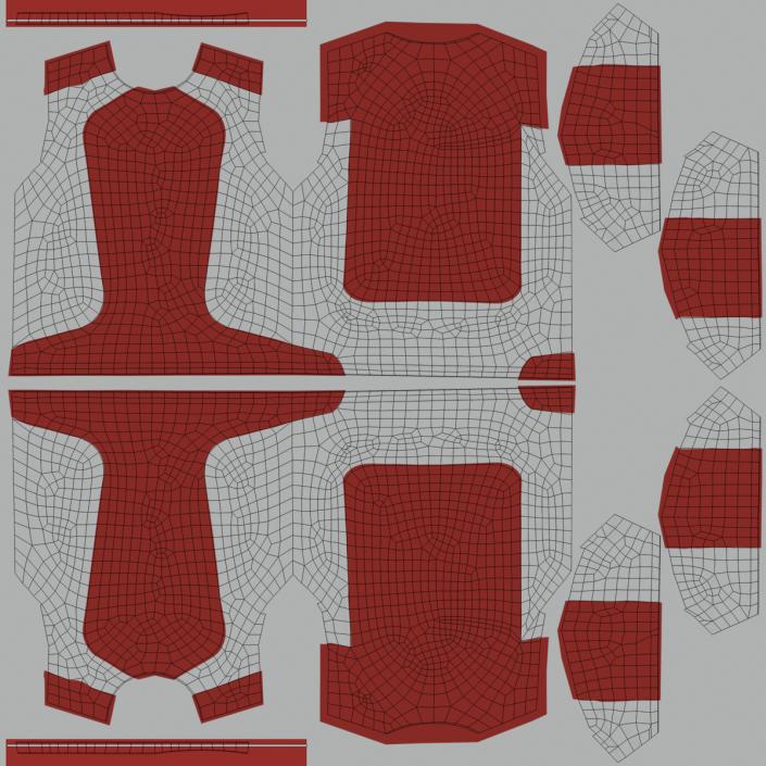 3D model TShirt Red