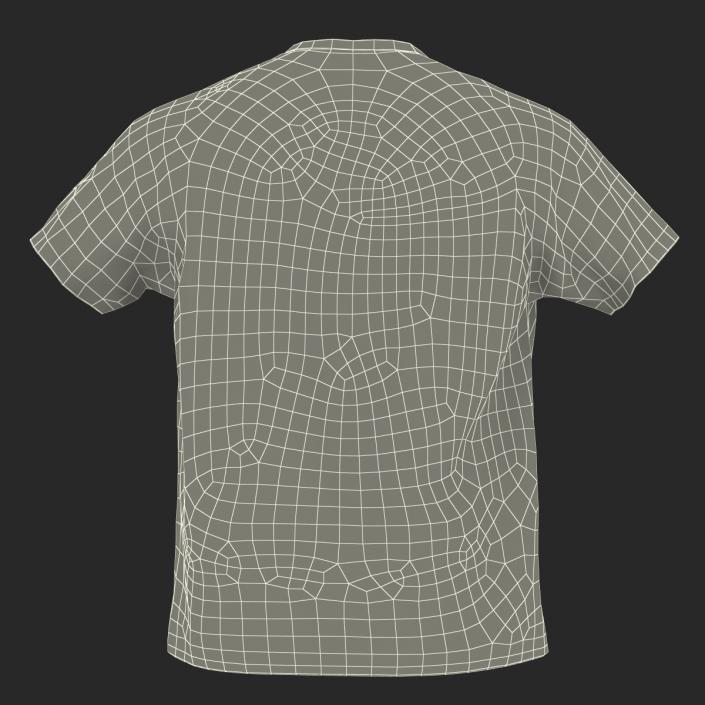 3D model TShirt Red