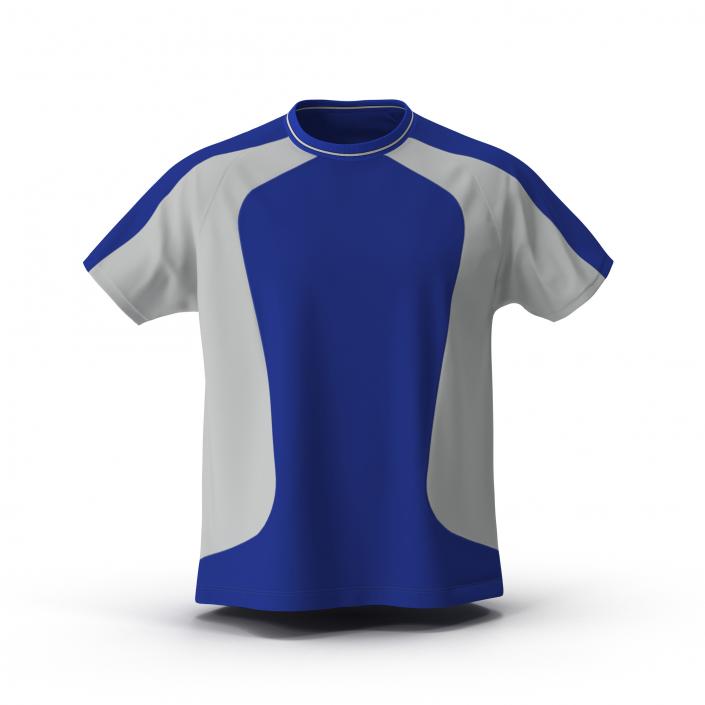 3D TShirt Blue