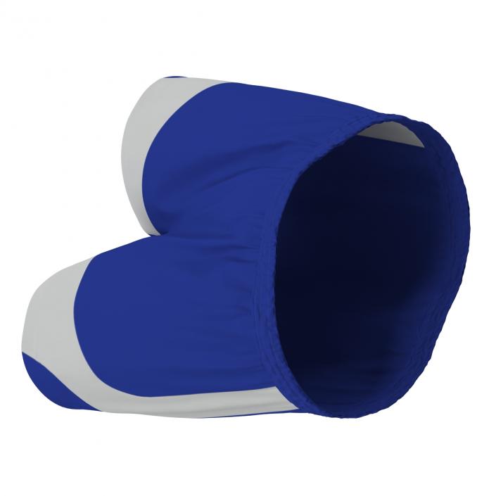 3D Soccer Shorts Blue model