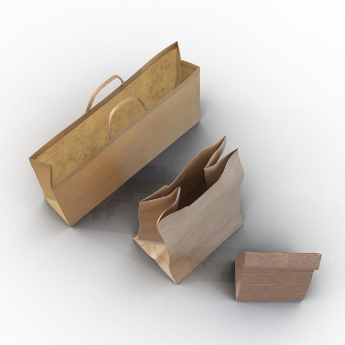 3D Paper Bags Collection