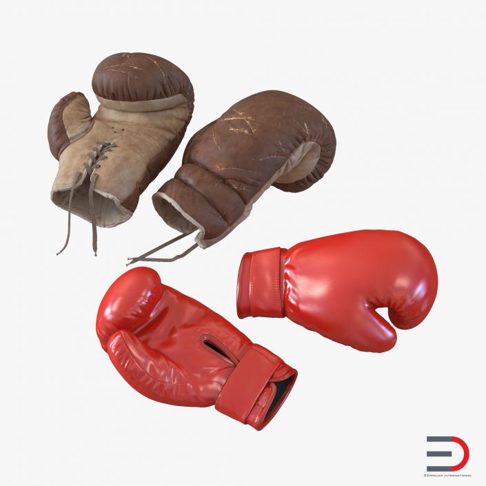 Boxing Gloves 3D Models Collection 3D model