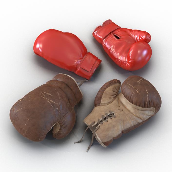 Boxing Gloves 3D Models Collection 3D model