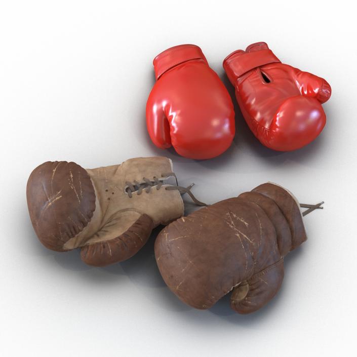 Boxing Gloves 3D Models Collection 3D model