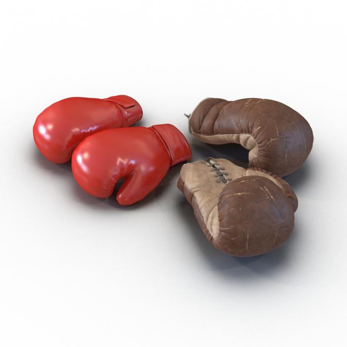 Boxing Gloves 3D Models Collection 3D model