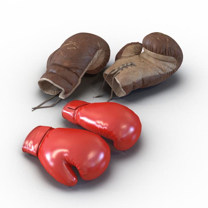 Boxing Gloves 3D Models Collection 3D model