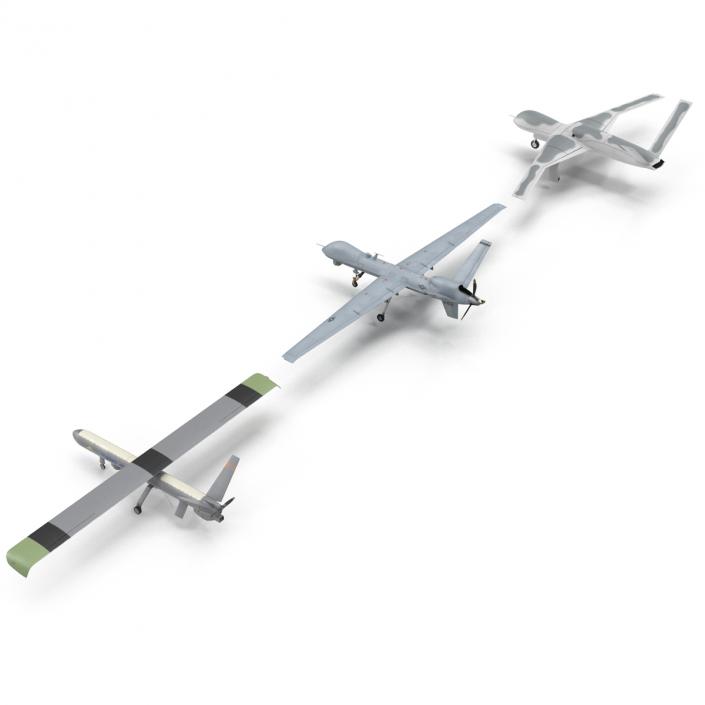 UAV Collection 3D model