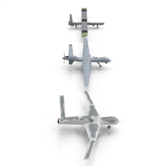 UAV Collection 3D model