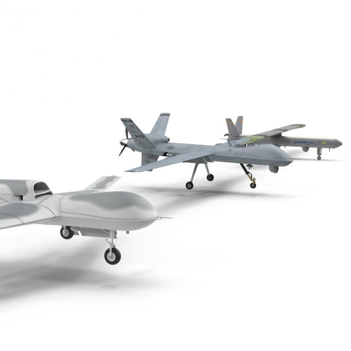 UAV Collection 3D model