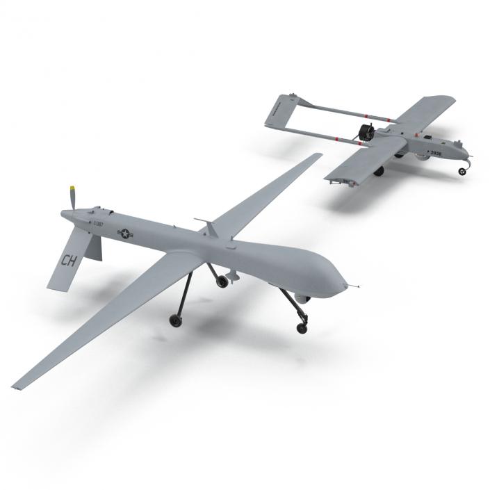 UAV Collection 3D model