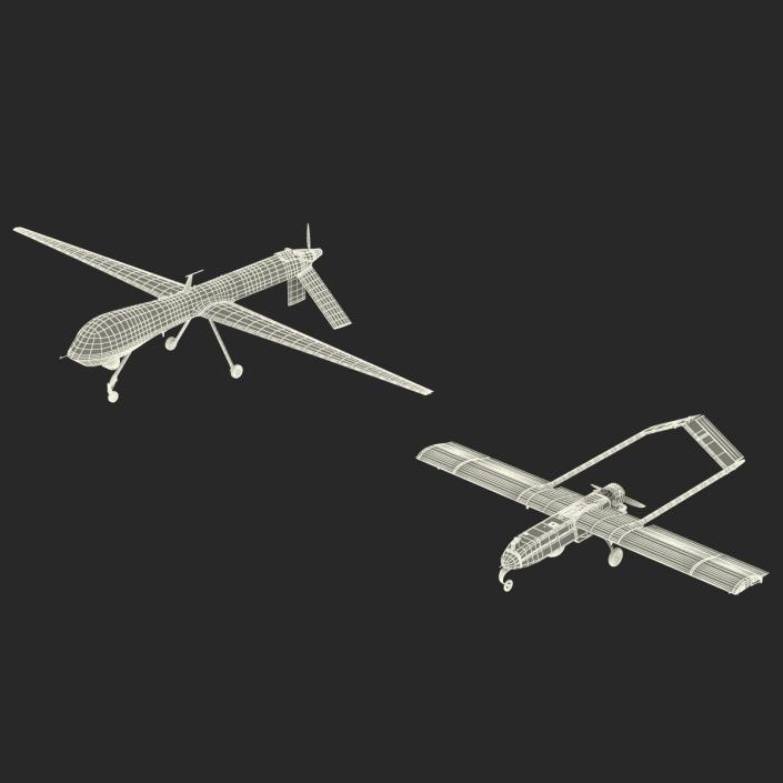 UAV Collection 3D model