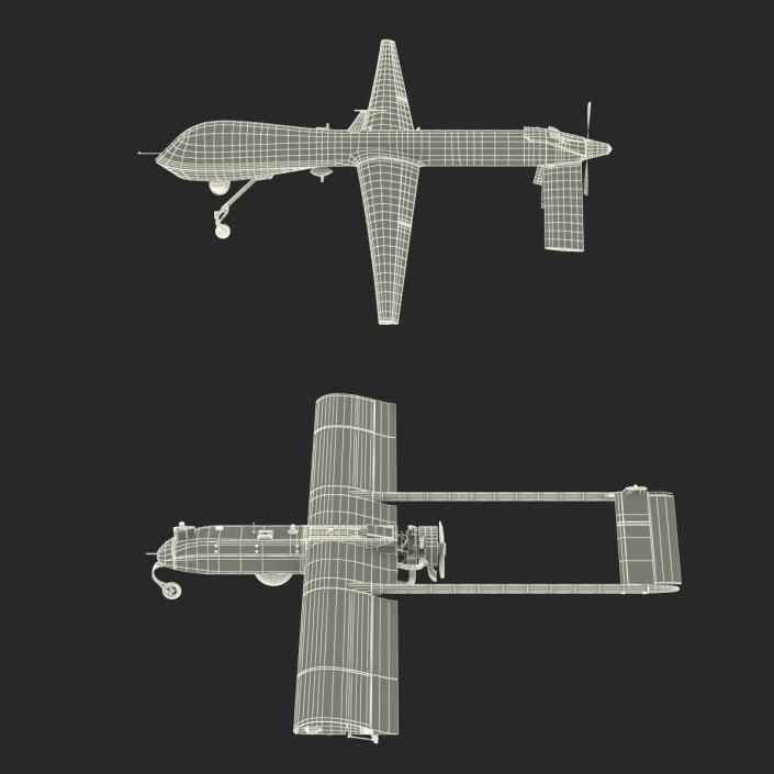 UAV Collection 3D model