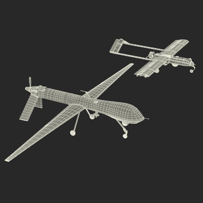 UAV Collection 3D model