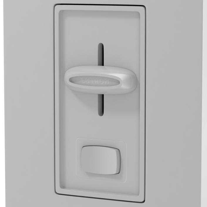 3D Dimmer Switch model