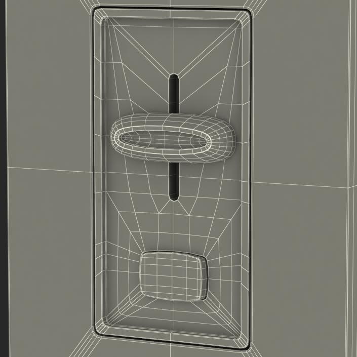 3D Dimmer Switch model