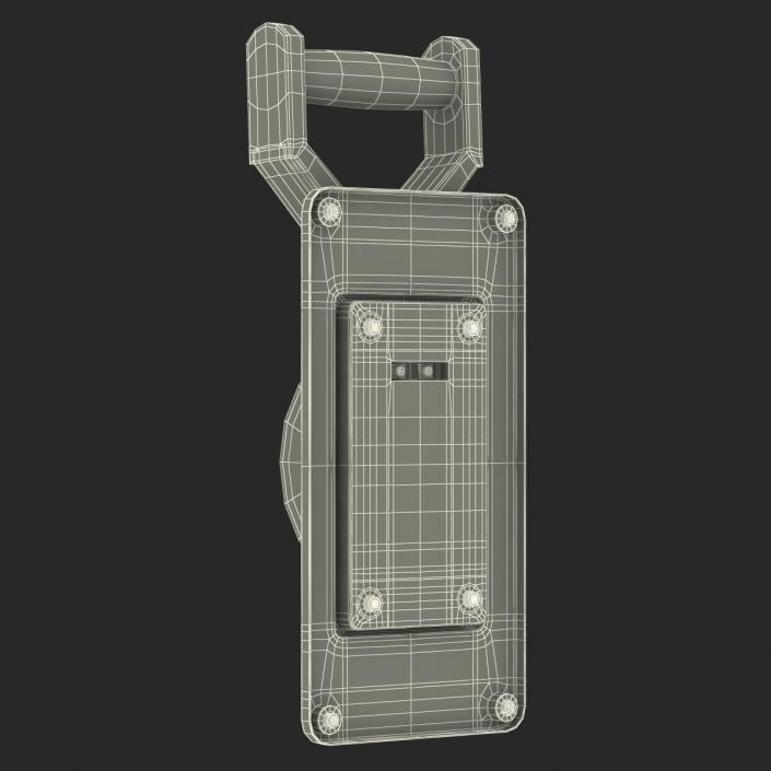 3D Industrial Power Switch model